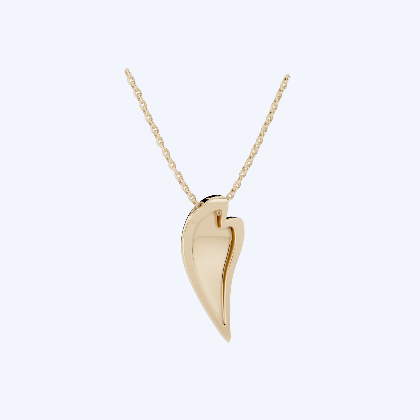 Aero Helmet Pendant 375 Yellow Metal