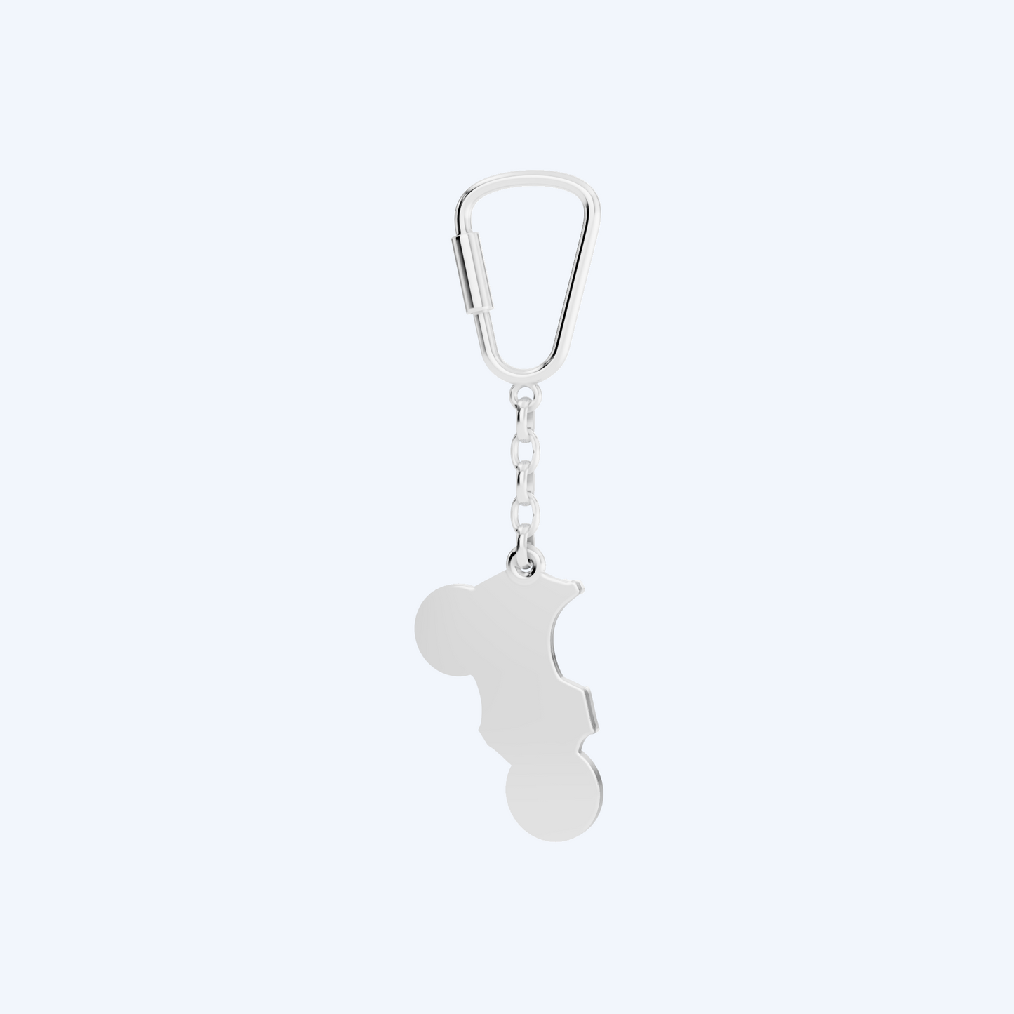 BMX Keyring 925 Silver