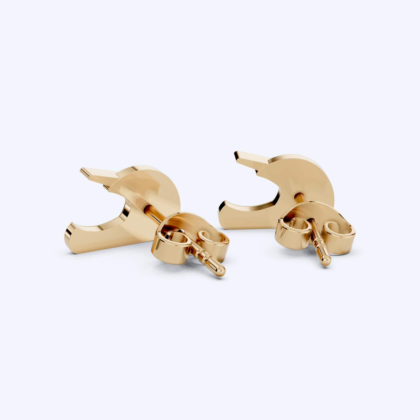 BMX Helmet Studs 375 Yellow Gold