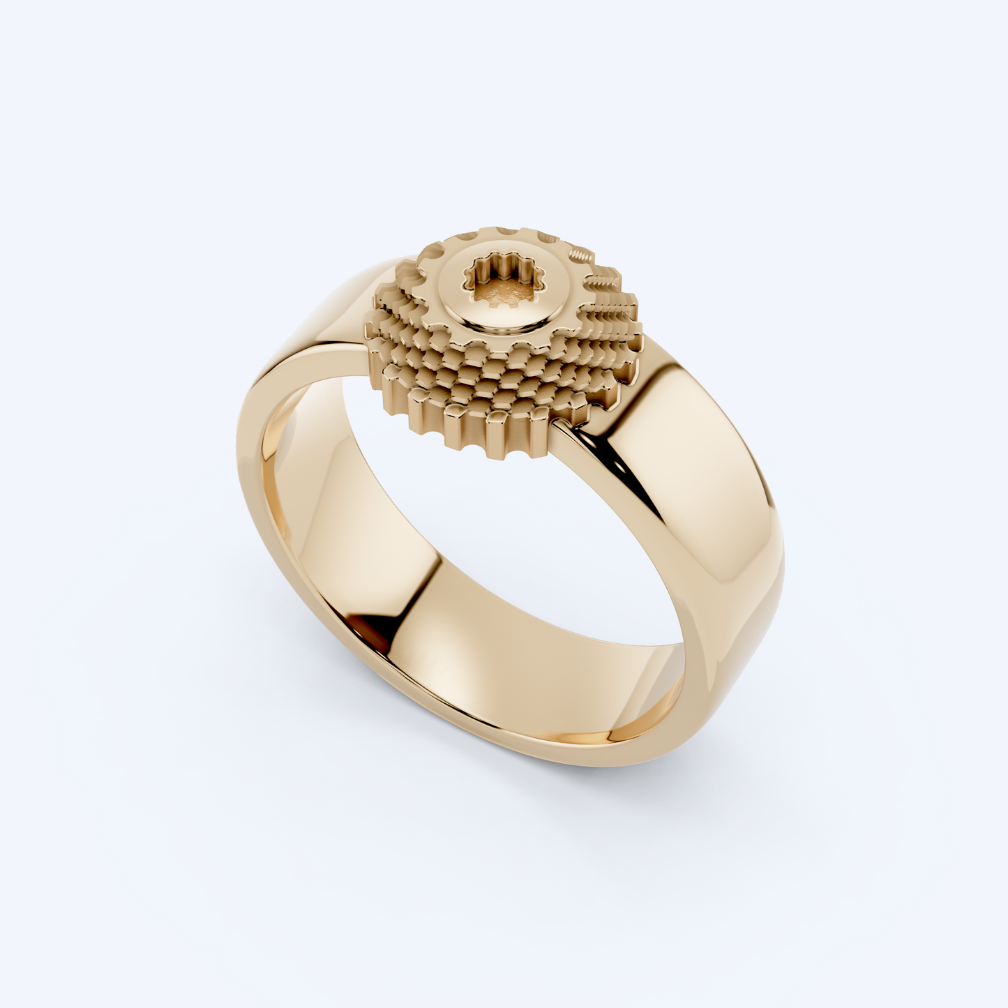 Cassette Band 375 Yellow Gold