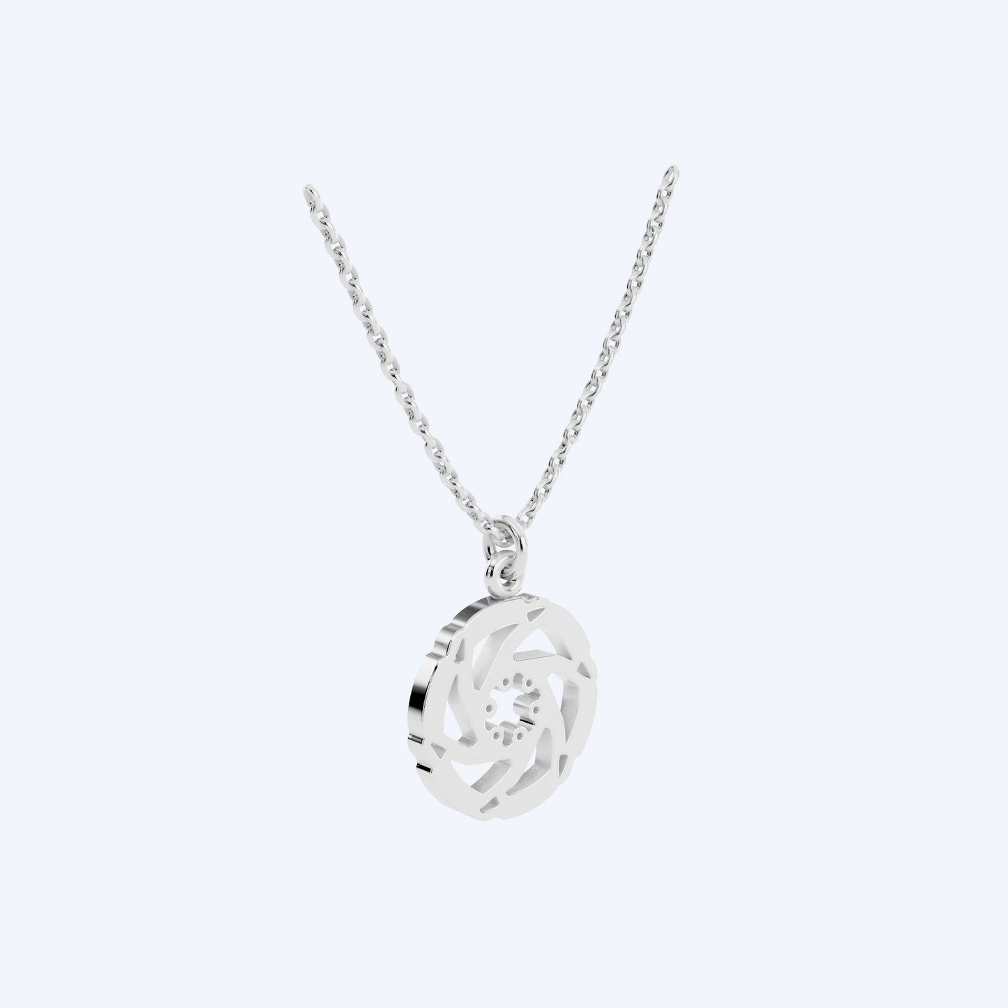 Disc Brake Pendant 925 Silver