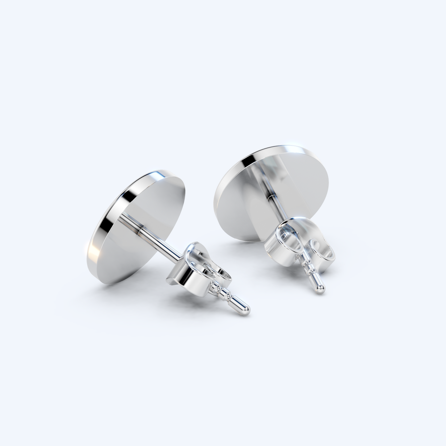 Road Bike Simple Disc Studs 925 Silver