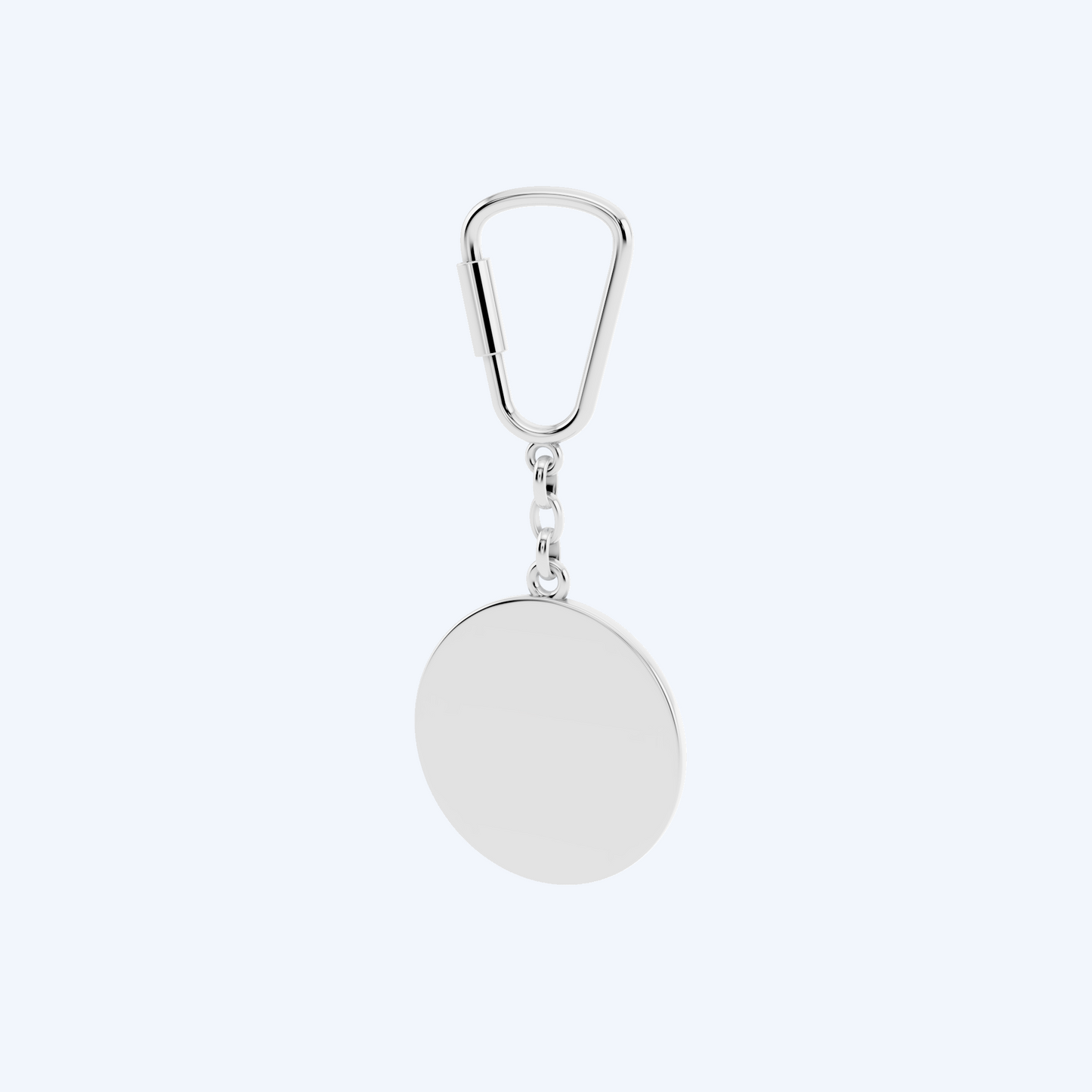 Wheel Keyring 925 Silver