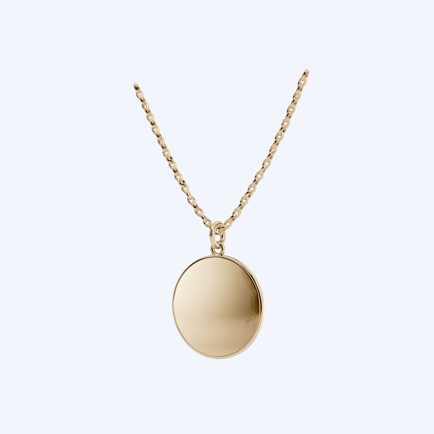 Wheel Pendant 375 Yellow Gold