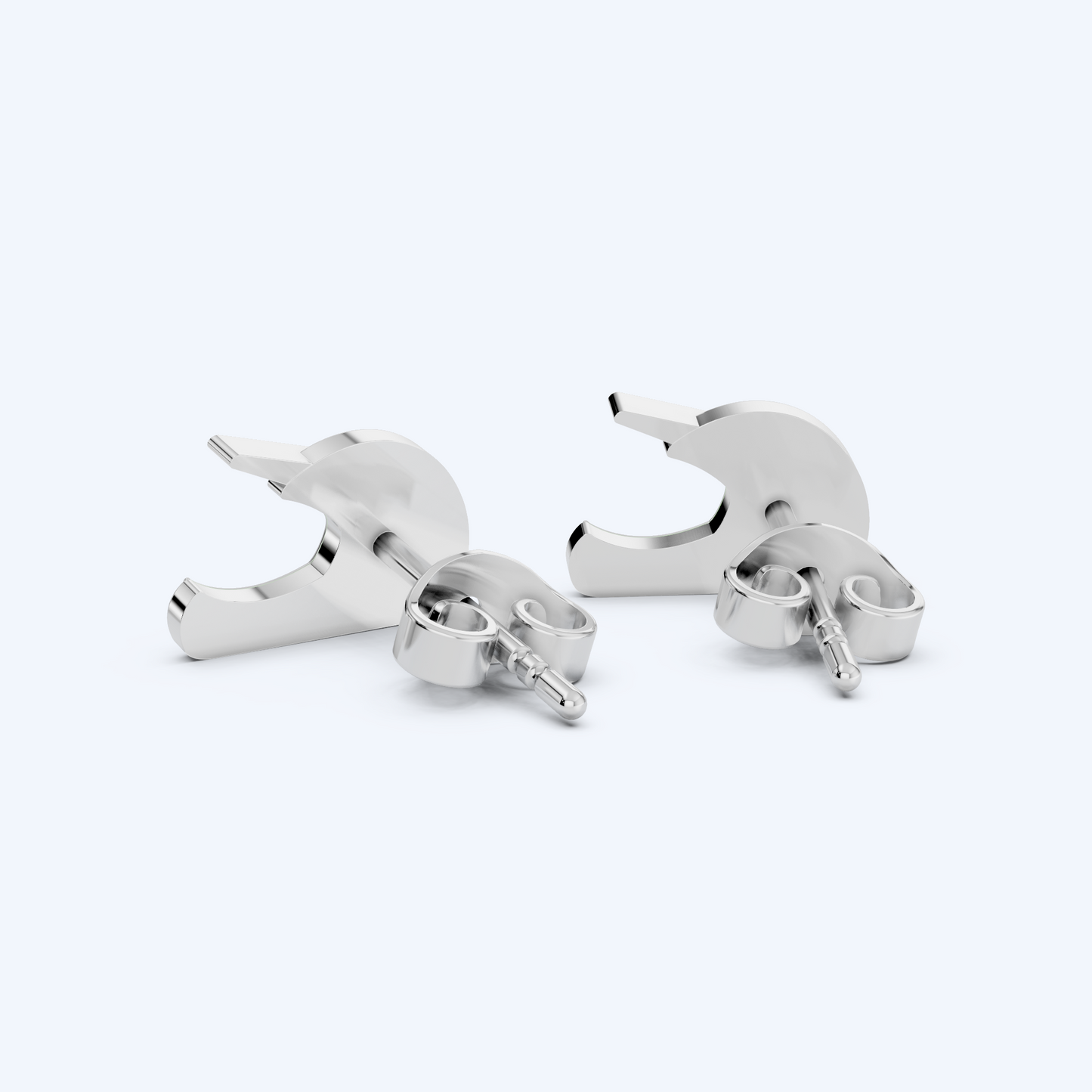 BMX Helmet Studs 925 Silver