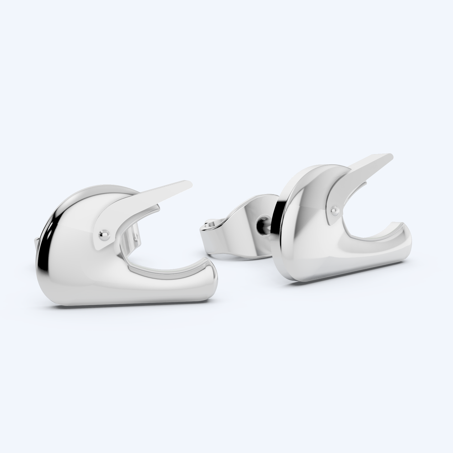 BMX Helmet Studs 925 Silver