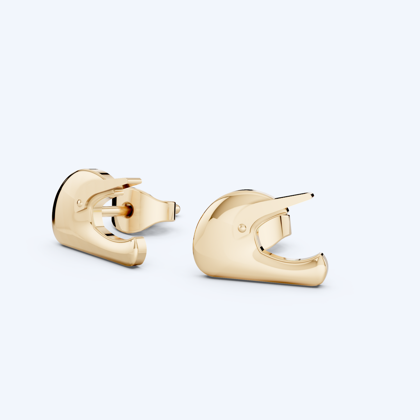 BMX Helmet Studs 375 Yellow Gold