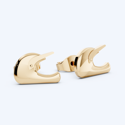 BMX Helmet Studs 375 Yellow Gold