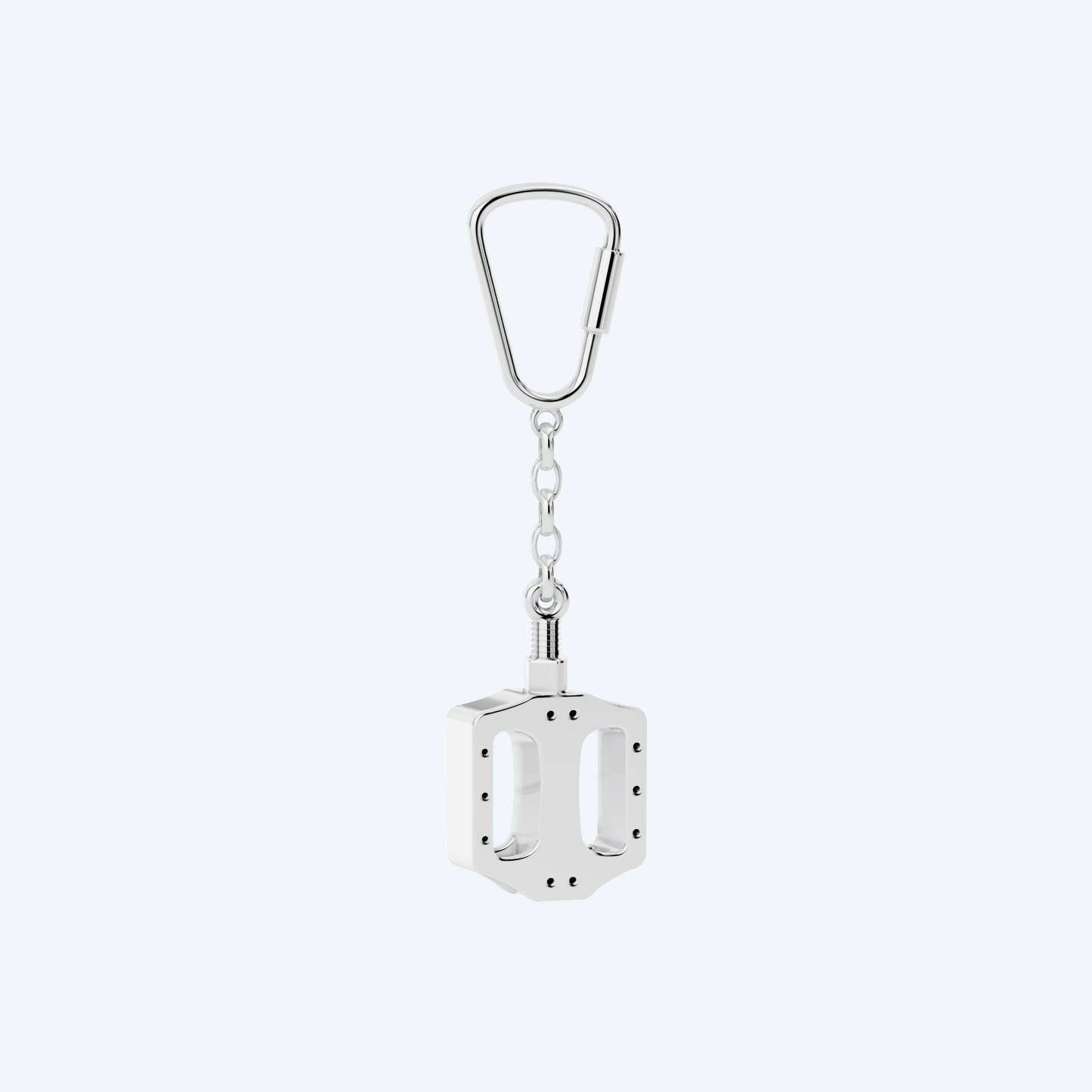 BMX Pedal Keyring 925 Silver