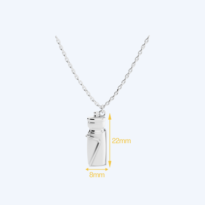Bottle Pendant 925 Silver