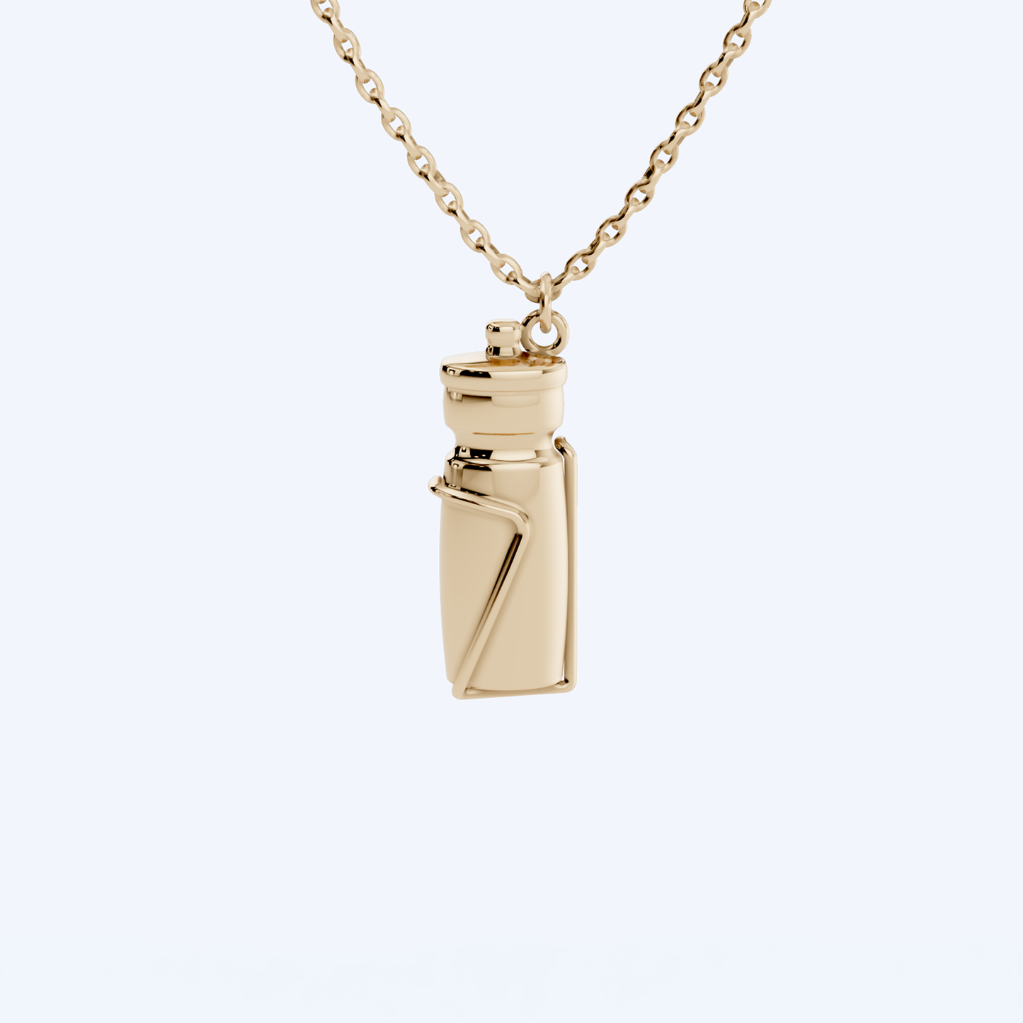 Bottle Pendant 375 Yellow Metal
