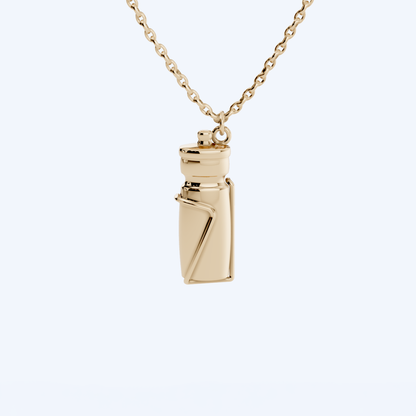 Bottle Pendant 375 Yellow Metal
