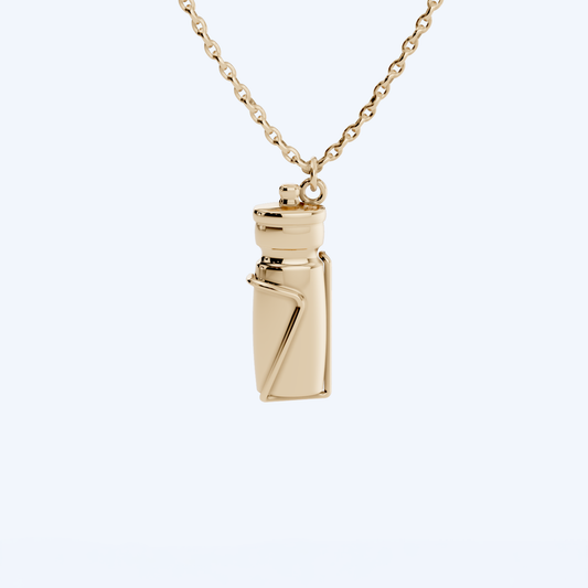 Bottle Pendant 375 Yellow Metal