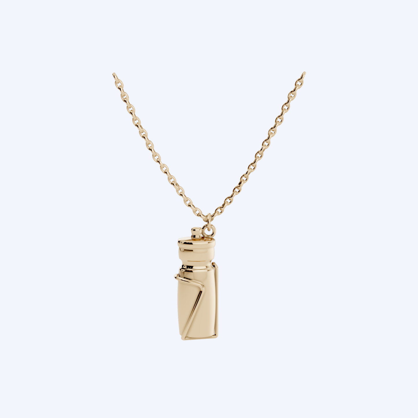 Bottle Pendant 375 Yellow Metal