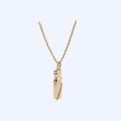 Bottle Pendant 375 Yellow Metal