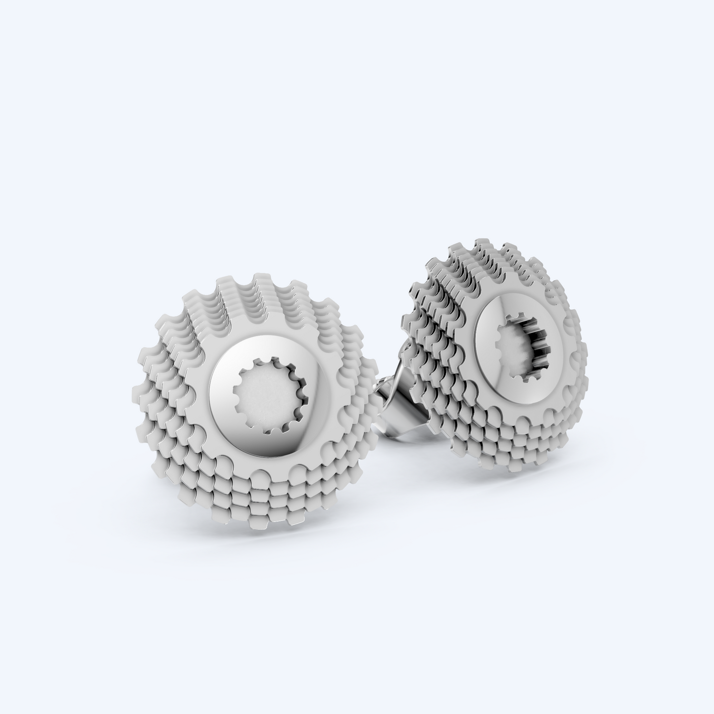 Cassette Studs 925 Silver