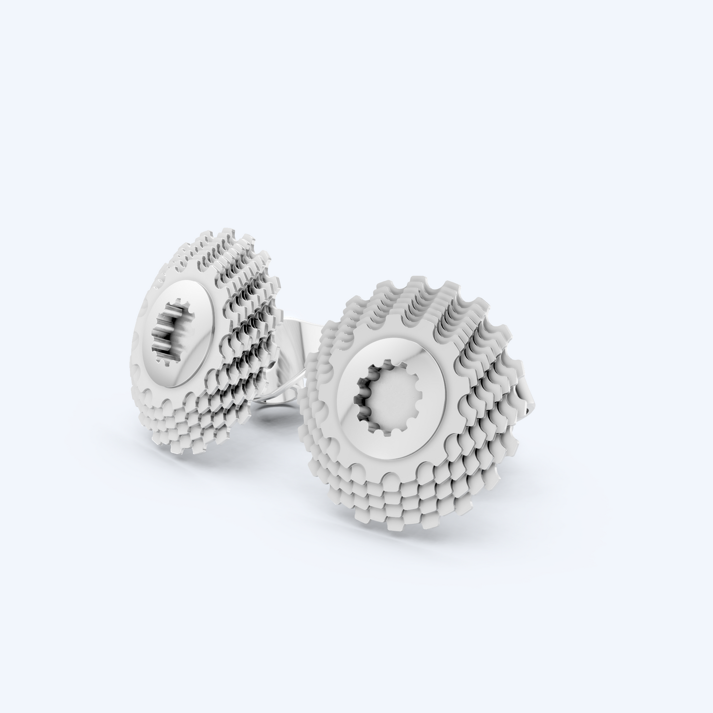 Cassette Studs 925 Silver