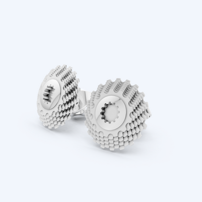 Cassette Studs 925 Silver