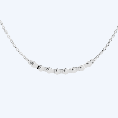 Chain Link Necklace 925 Silver