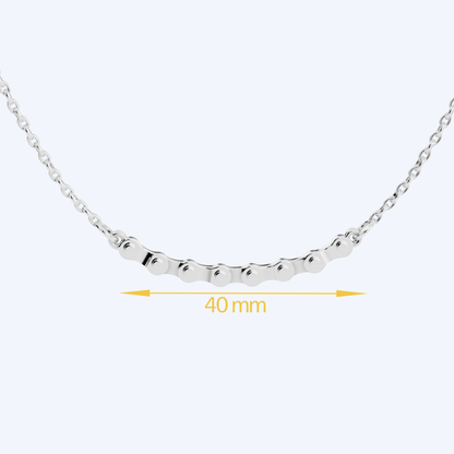 Chain Link Necklace 925 Silver