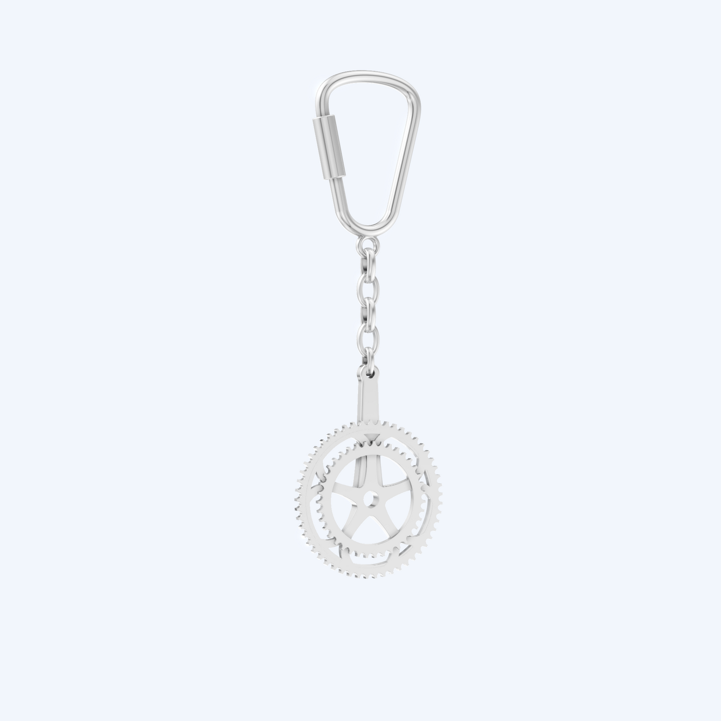 Chain Set Keyring 925 Silver