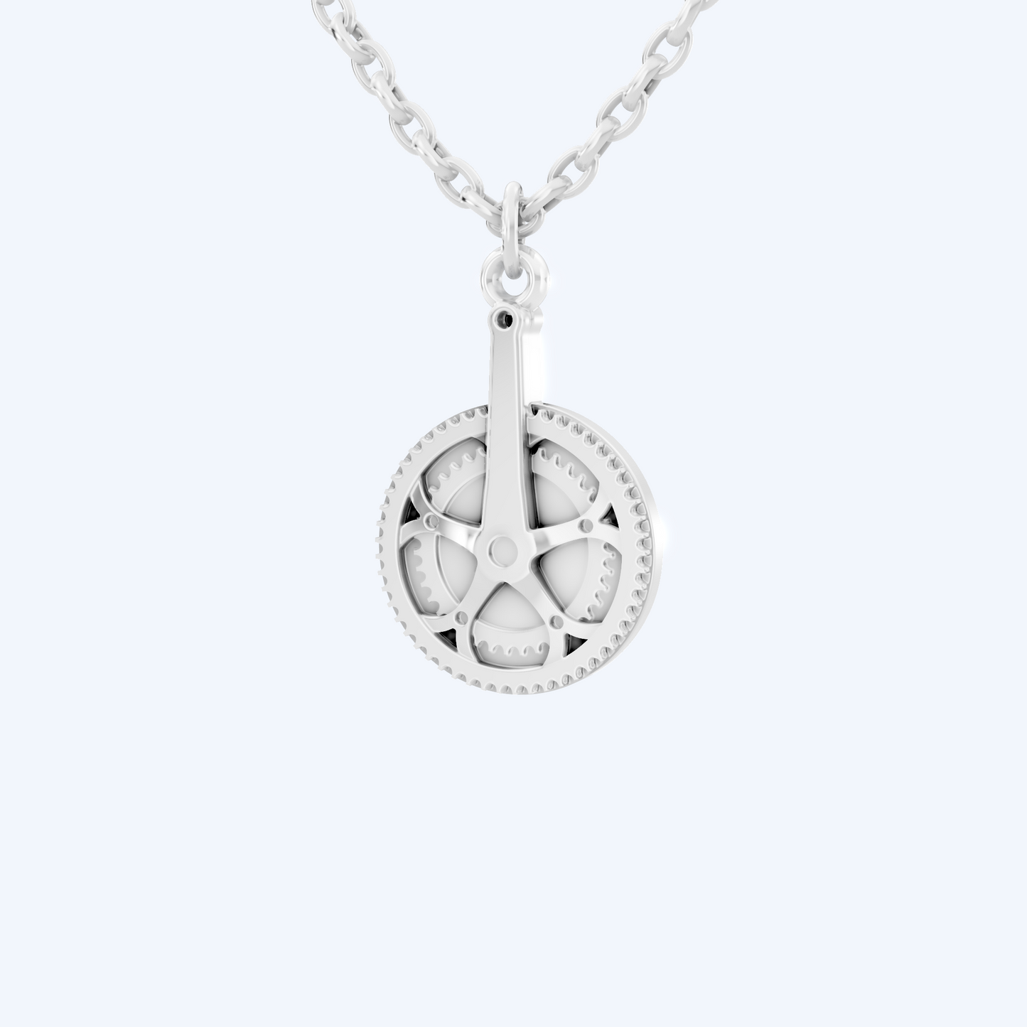 Chain Set Pendant Necklace 925 Silver