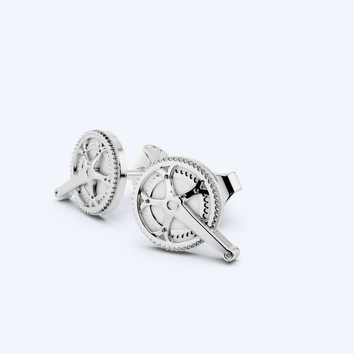 Chain Set Studs 925 Silver