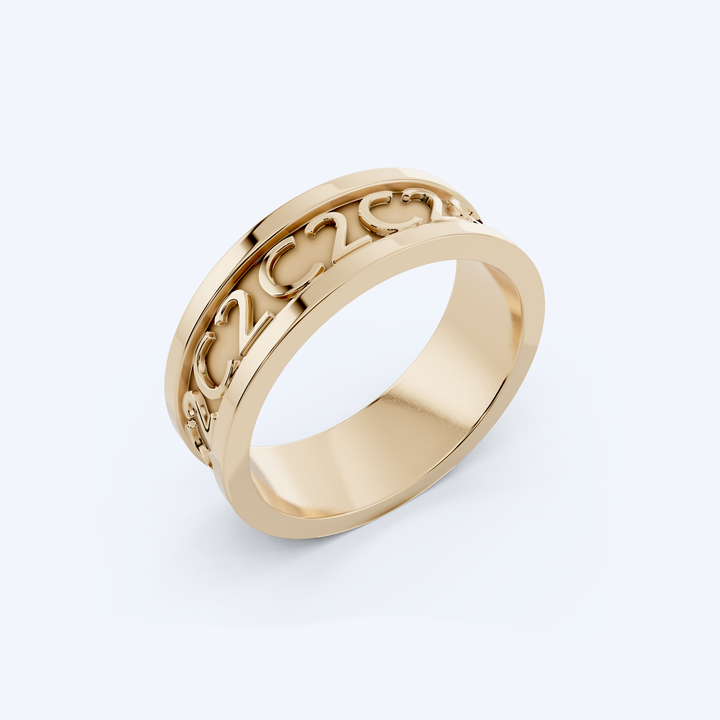 Coast to Coast Ring 375 Yellow Gold