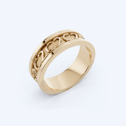 Coast to Coast Ring 375 Yellow Gold