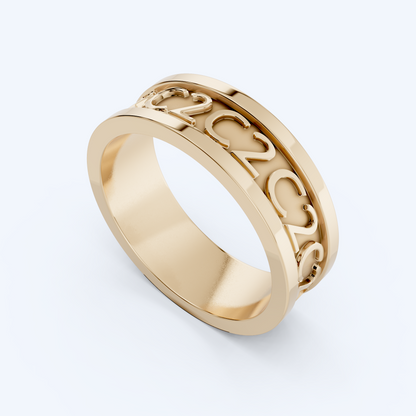 Coast to Coast Ring 375 Yellow Gold