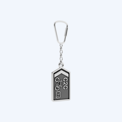 Coast to Coast Keyring 925 Silver