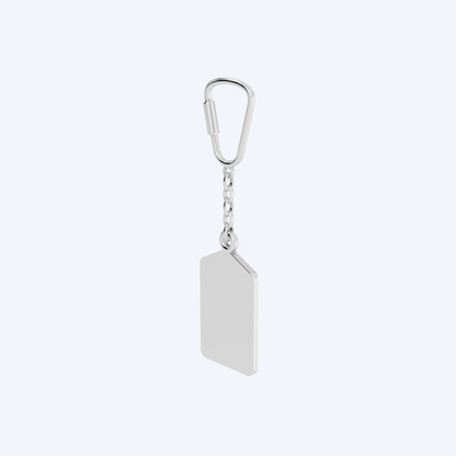 Coast to Coast Keyring 925 Silver