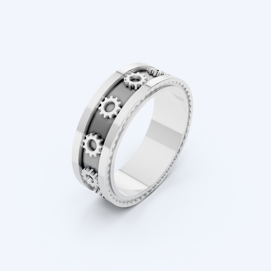 Cog Band 925 Silver