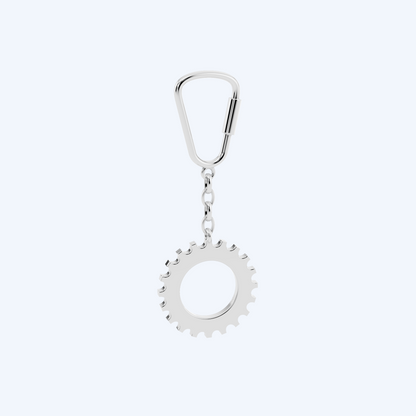 Cog Keyring 925 Silver