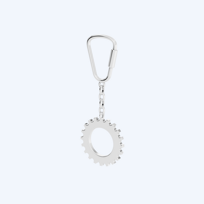 Cog Keyring 925 Silver