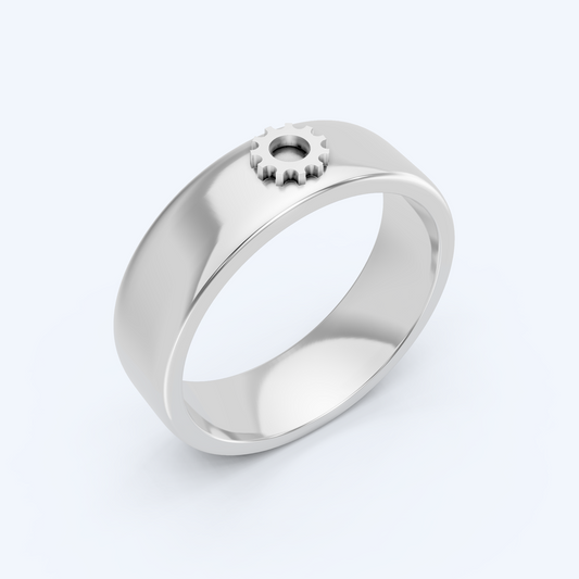 Cog Band 925 Silver