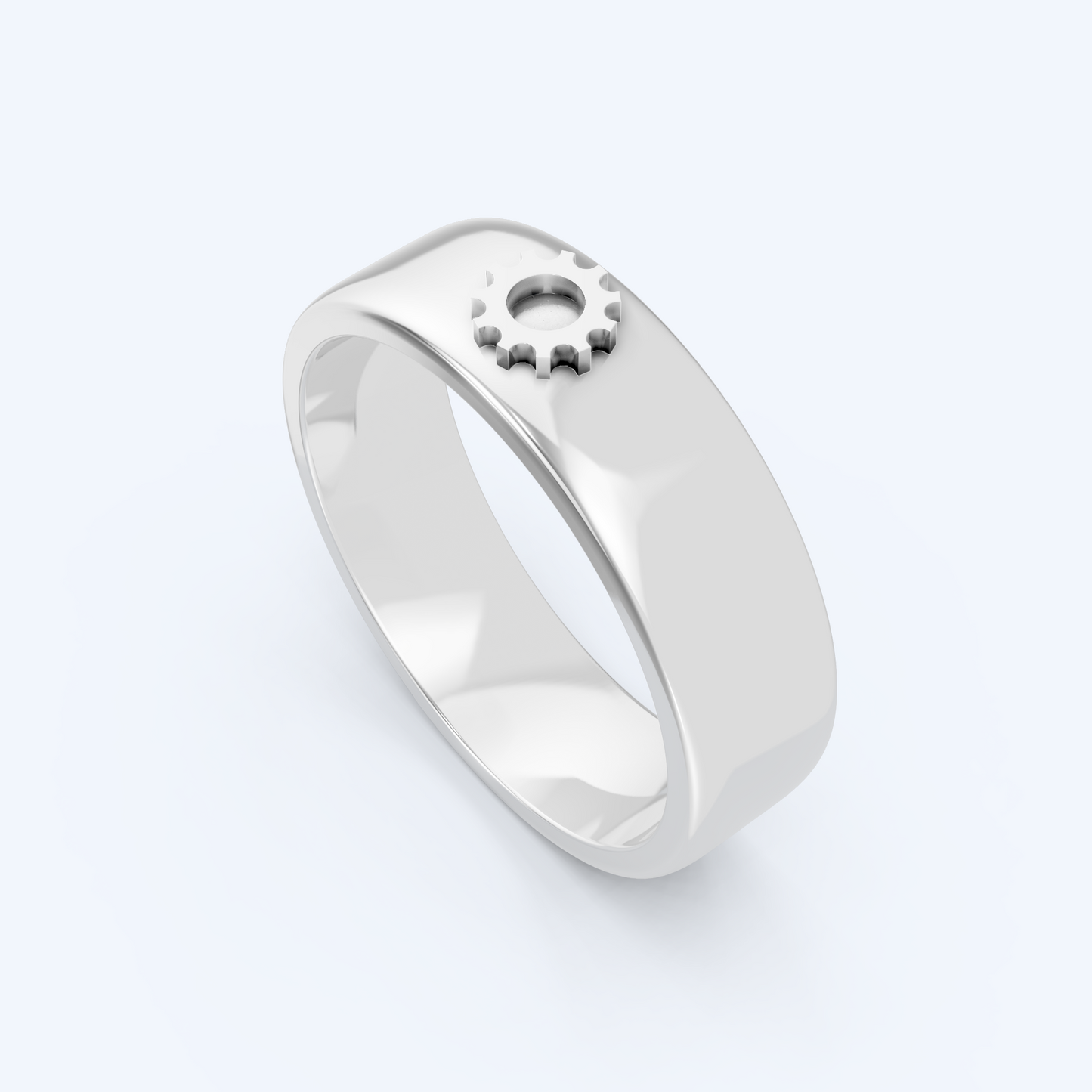 Cog Band 925 Silver