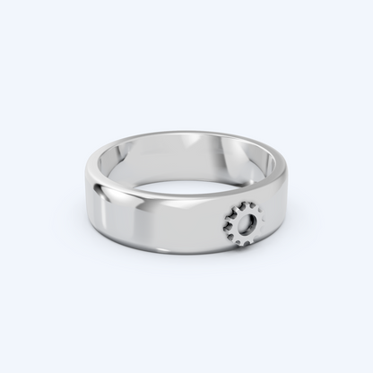 Cog Band 925 Silver