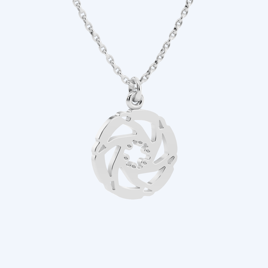 Disc Brake Pendant 925 Silver