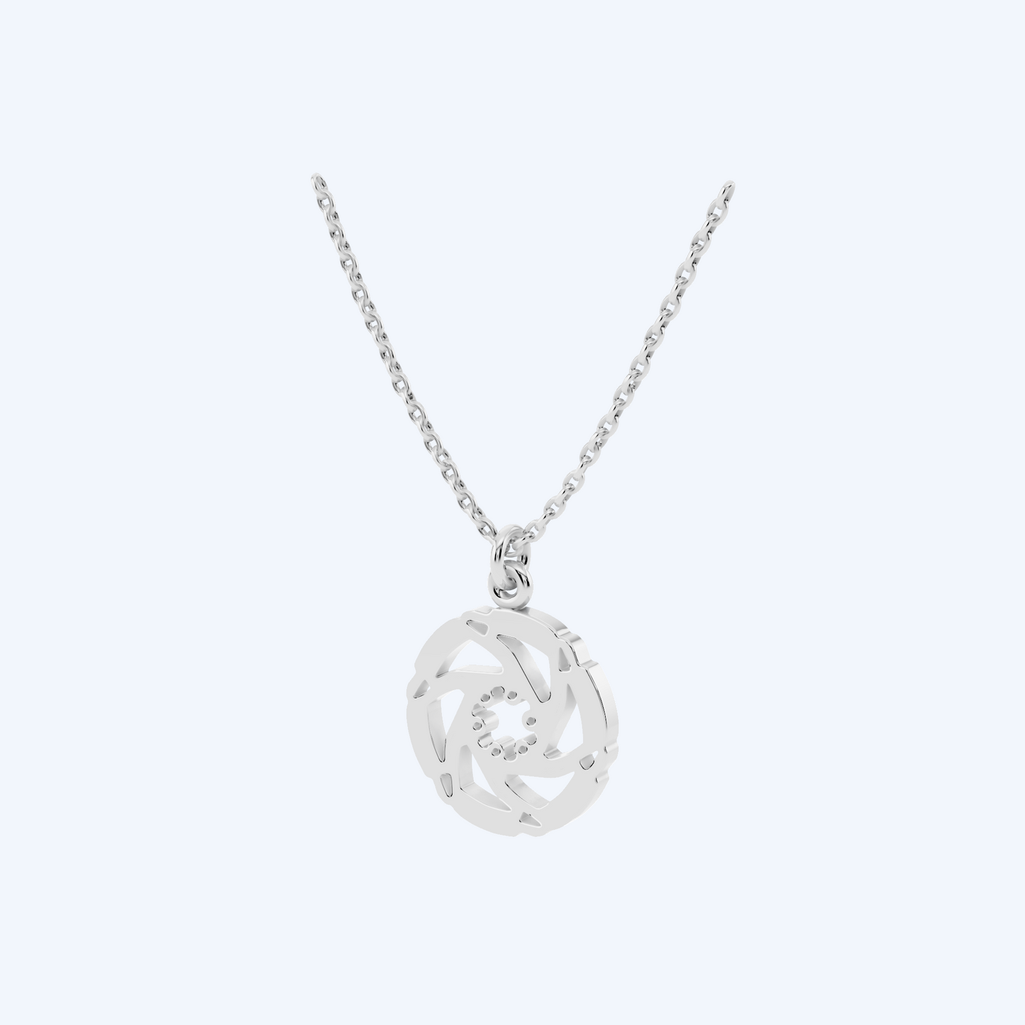 Disc Brake Pendant 925 Silver