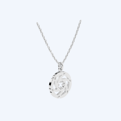 Disc Brake Pendant 925 Silver