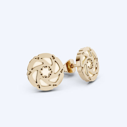 Bicycle Disc Brake Studs 375 Yellow Gold