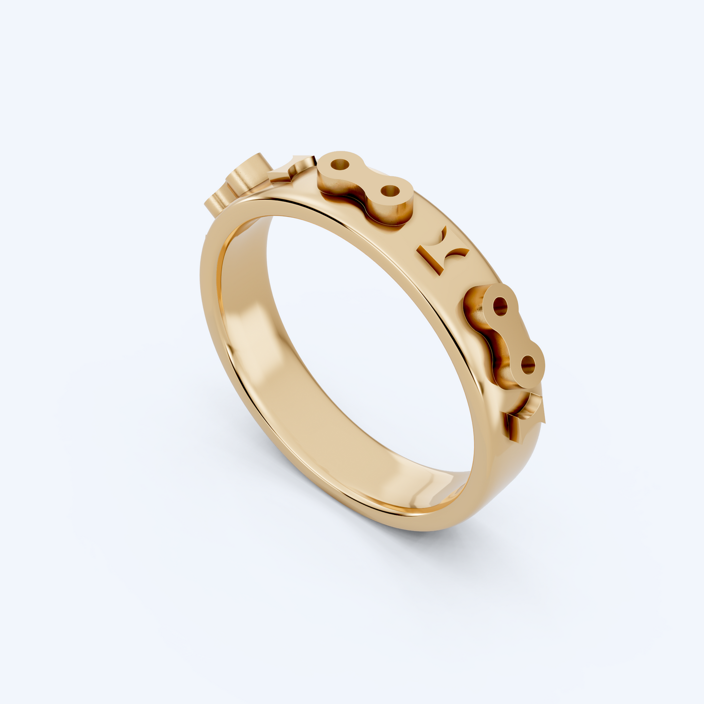 Link Band 375 Yellow Gold
