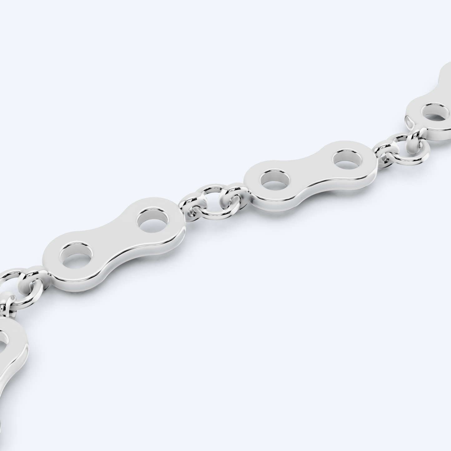 Link Bracelet 925 Silver