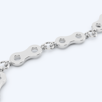 Link Bracelet 925 Silver