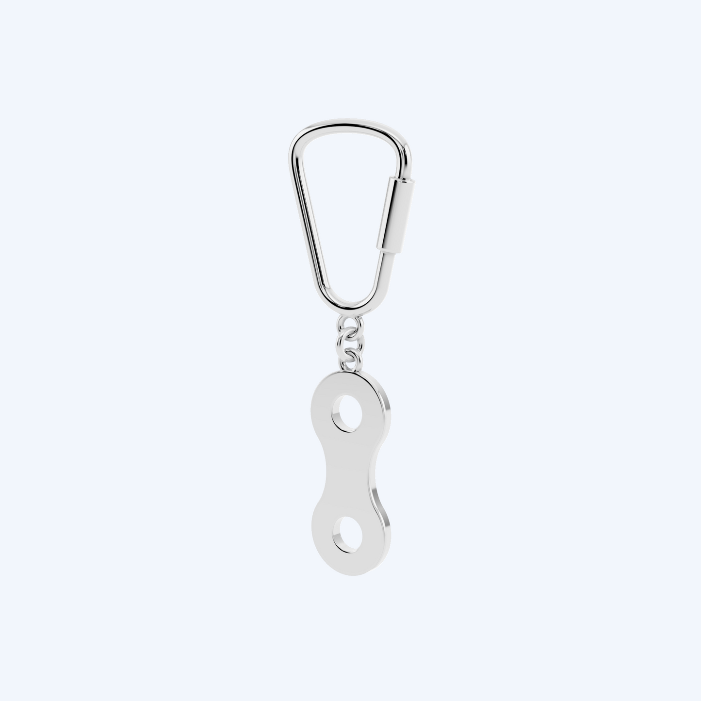Link Keyring 925 Silver