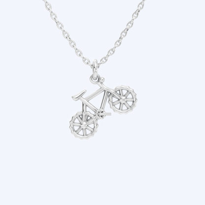 MTB Pendant Necklace 925 Silver