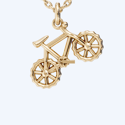 MTB Pendant Necklace 375 Yellow Gold
