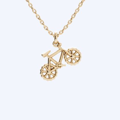 MTB Pendant Necklace 375 Yellow Gold