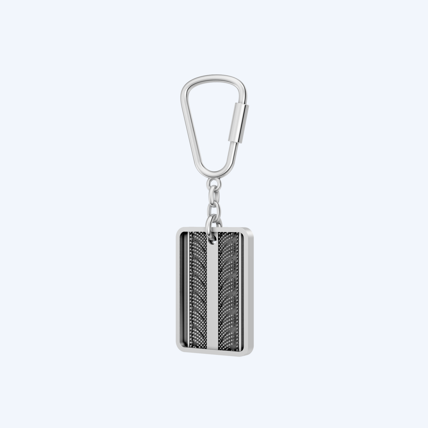 MTB Tread Keyring 925 Silver